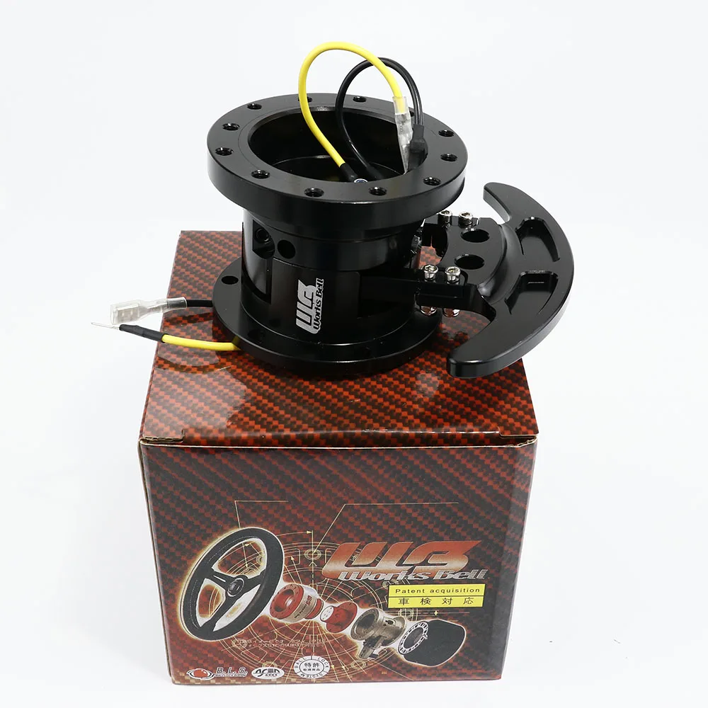 Black Высокий работает BELL GTC наклон гоночный руль Quick Release Hub Kit адаптер Корпус Съемный отстегнуть Boss Kit - Цвет: Black