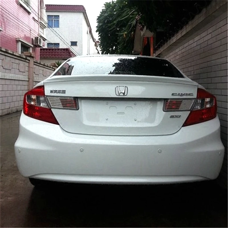 Высококачественный АБС-материал для Honda Civic 2012-2014 автомобильный спойлер
