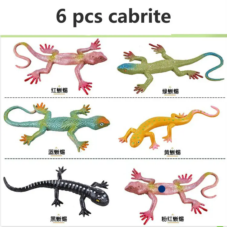 Смешные новые предметы имитация spoofing gecko экшн фигурка персонажа товары для