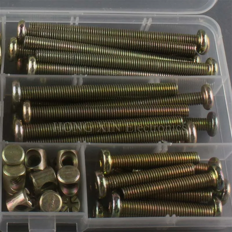 100 шт. быстрое M6x40/50/60/70/80 с шестигранным приводом | Мебель
