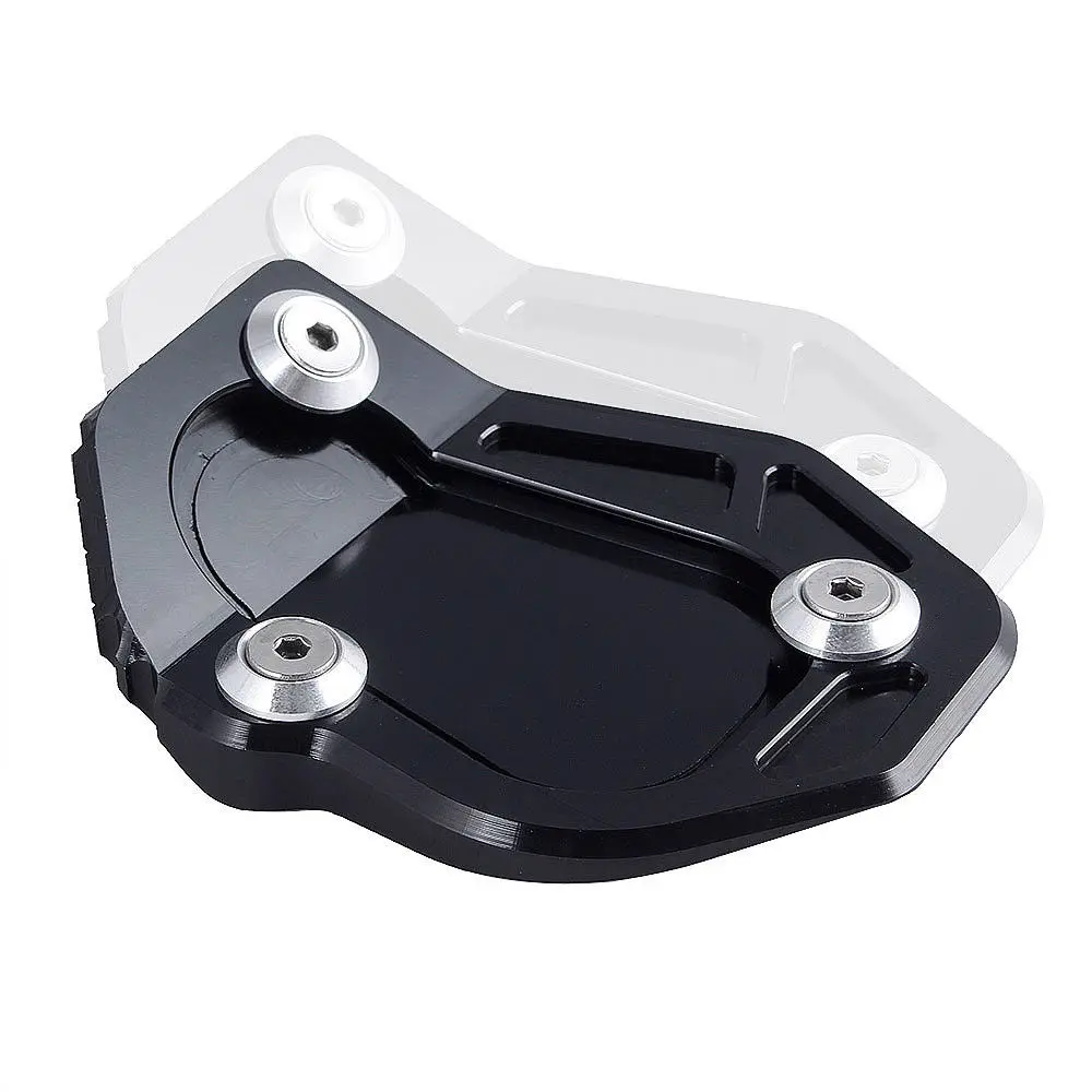 

Black CNC Aluminum Motorcycle Side Kickstand Stand Extension Plate Side Stand Pad For 2017 2018 2019 BMW R NINE T R9T R NINET