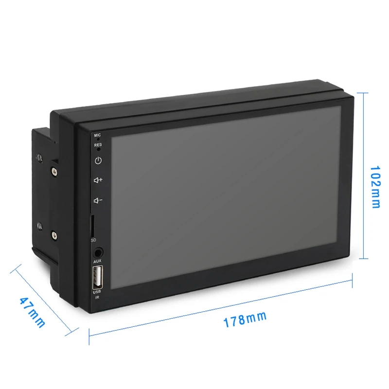 2 Din 7 дюймов сенсорный экран авто радио видео стерео плеер Bluetooth Mp5 плеер