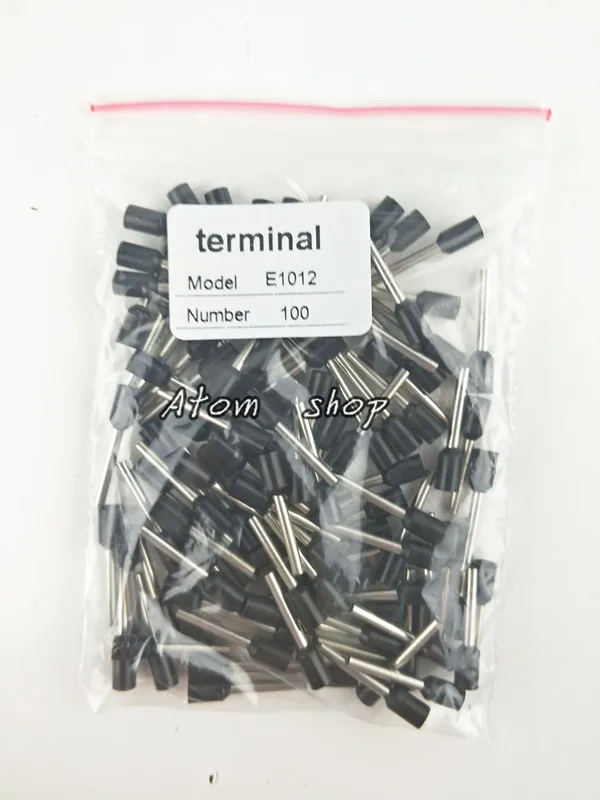  E1012 Тип трубки клеммные трубчатые терминала ПИН кода колодки оболочка иглы