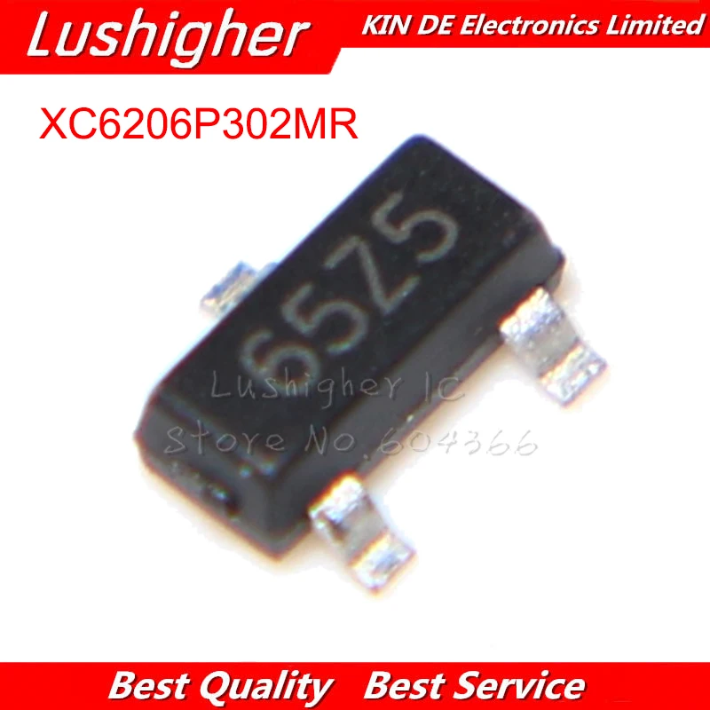 20 шт. XC6206P302 SOT-23 XC6206P302MR SOT23 маркировка: 65Z5 новый оригинальный | Электронные