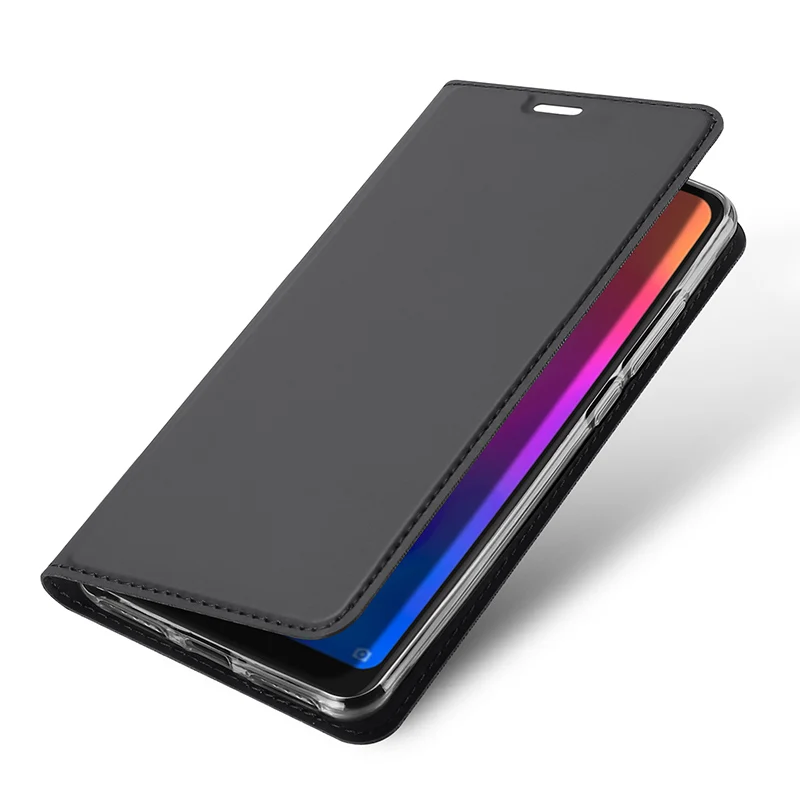 Магнитный кожаный чехол-книжка для Xiaomi Mi A2 Lite чехол-бумажник чехол мобильного