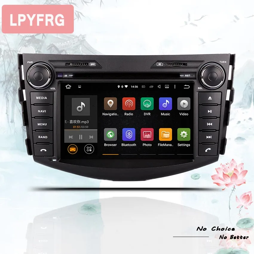 Автомобильный dvd-плеер стерео android 10 0 Авторадио для Toyota RAV4 Rav 4 2007 2008 2009 2010 2011