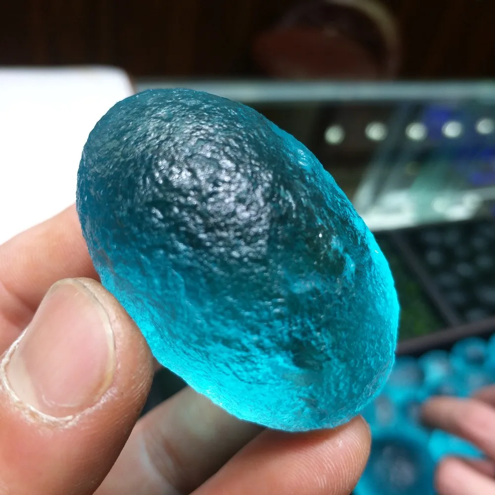 50 г драгоценный камень MOLDAVITE метеорит ударное стекло чешское | Дом и сад