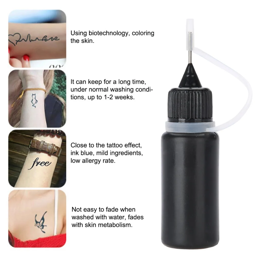 10 мл тату краска для тела бровей Перманентный макияж набор чернил микроблейдинг