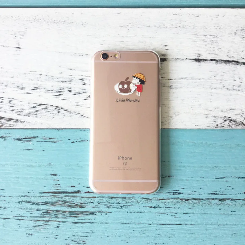 Чехол для телефона Apple IPhone 6S чехол мультфильм Сакура Супермен мягкая прозрачная