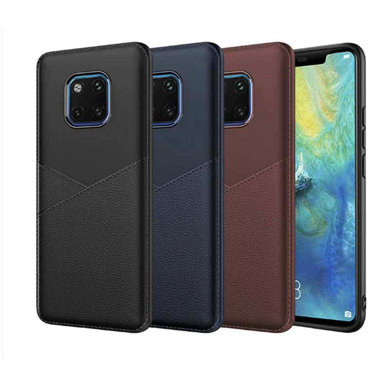 Роскошный кожаный мягкий чехол для huawei P30 Pro P20 Lite P Smart 2019 Nova3i Y5 Y6 Prime 2018 |