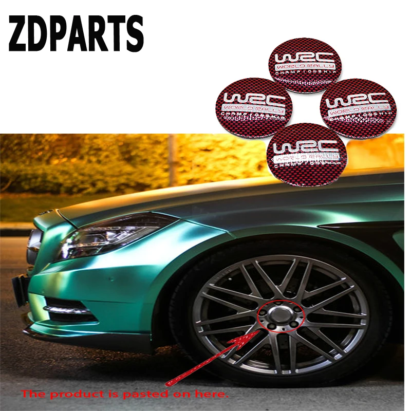ZDPARTS 56 мм WRC колпачок на ступицу колеса для автомобиля BMW E46 E39 E60 E90 E36 F30 F10 X5 E53 E34 E30 Mini