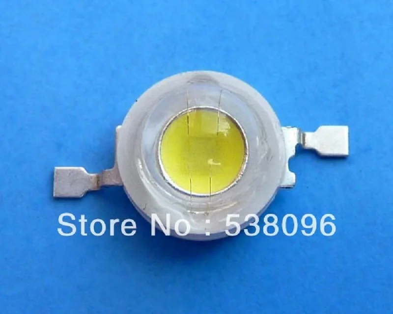 Лампада 200 шт./лот 1 Вт LED высокая мощность Epistar чип 100-110lm теплый белый/белый
