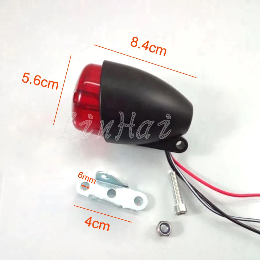 Мотоциклетный черный Мини светодиодный задний Стоп тормозной светильник для Harley