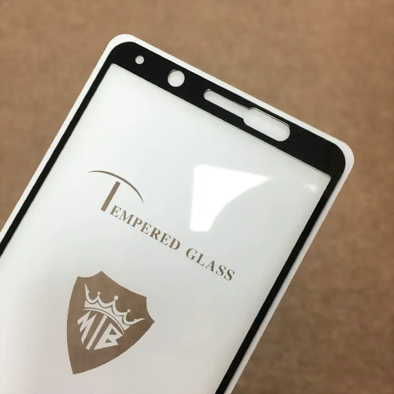 ДЛЯ vivo V7 Y75 полное покрытие AB клеевое закаленное стекло Защита для экрана Plus V7Plus +