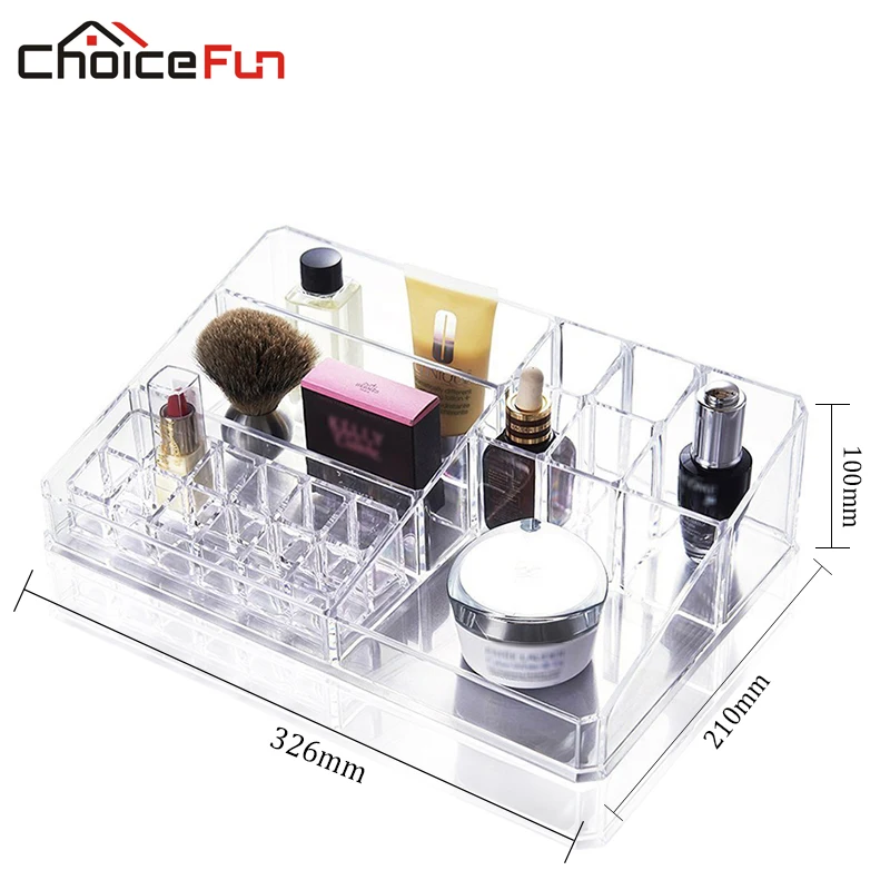CHOICEFUN прозрачный 12 акриловый косметический держатель для губной помады