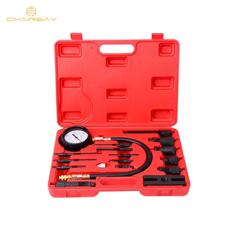 

TU-15B Diesel Engine Cylinder Compression Presssure Test Meter Gauge Tool
