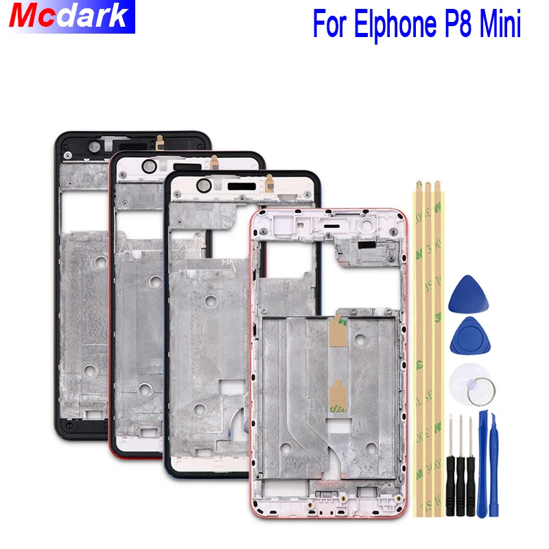 Mcdark для Elphone P8 Mini высокое качество средняя ЖК рамка передняя корпус ремонтная