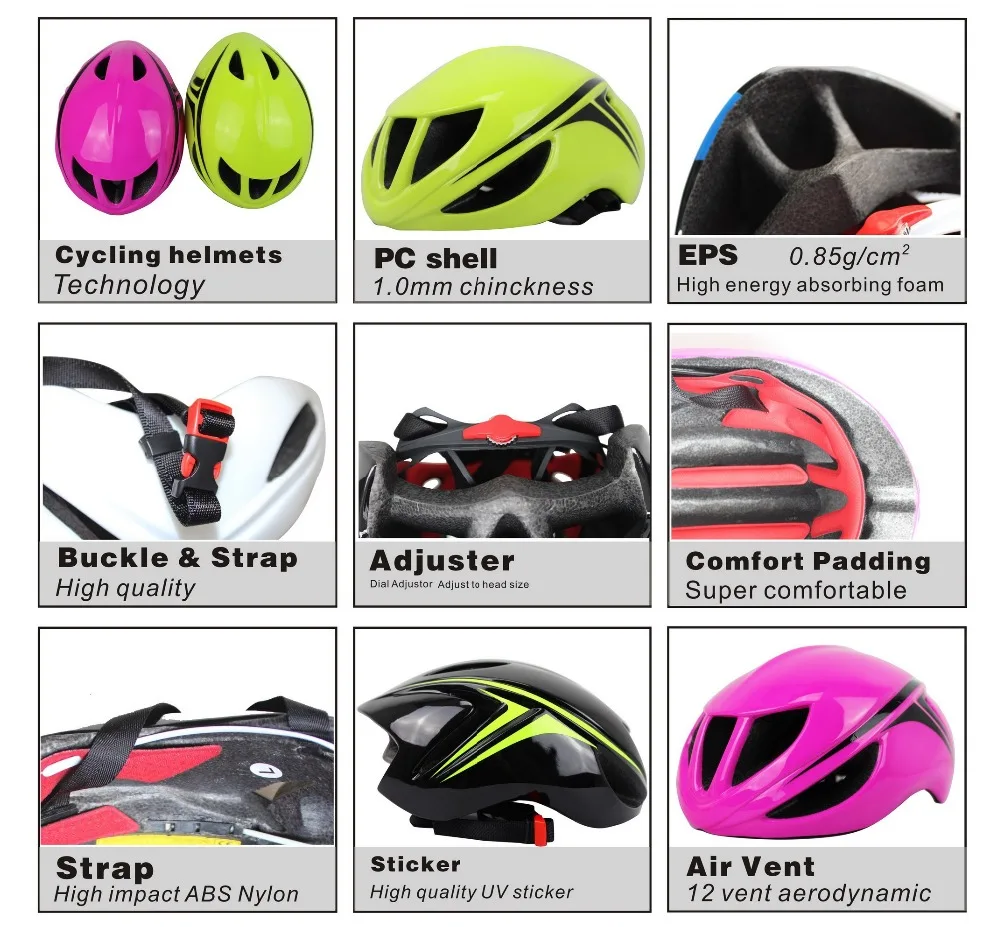 Сверхлегкий Casco Ciclismo 54-61 см ультралегкий, дорожный шлем для велосипедистов велосипед шлем Велоспорт Capacete De Bicicleta Bici Casqu