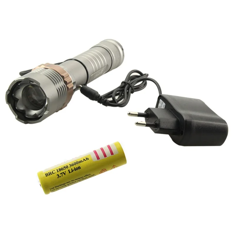 Супер яркий 5000 люмен Cree XM L T6 светодиодный фонарик Тактический 18650 перезаряжаемый
