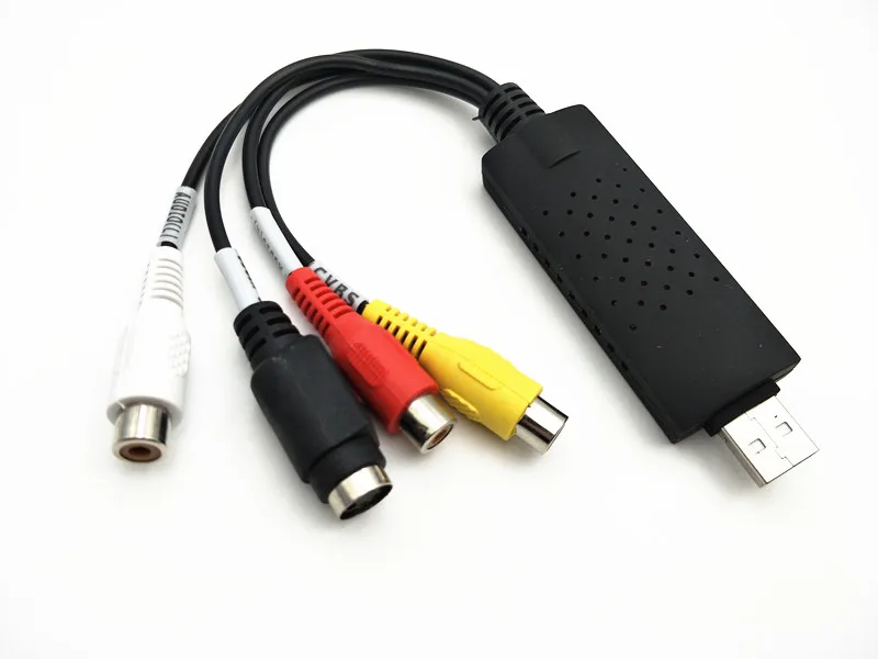 Адаптер для видеосъемки с USB 2 0 VHS на DVD конвертер ПК PS3 и XBOX win 7 8 10 32 64 win10 2019|capture