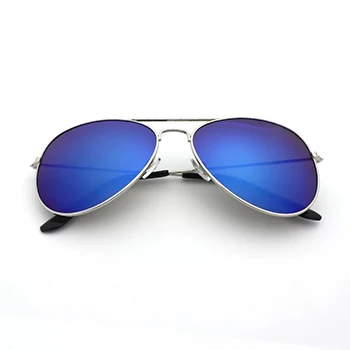 silverframe blueglas Linther классический бренд дизайн поляризационные солнцезащитные очки для женщин Пилот Стиль роскошные солнцезащитные очки высокого качества для мужчин женщи - Цвет линз: silverframe blueglas