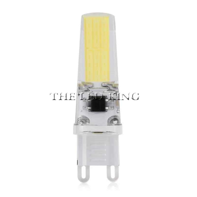 G9 COB 220V 12W Светодиодный мини-светильник с регулируемой яркостью 12 В постоянного/переменного тока 12 Вт 9 Вт 6 Вт 220 В светодиодный g9 светодиодный светильник с лампочкой люстра супер яркий G4 COB силиконовые лампы ампулы G9 - Испускаемый цвет: G9 COB 220V 12W