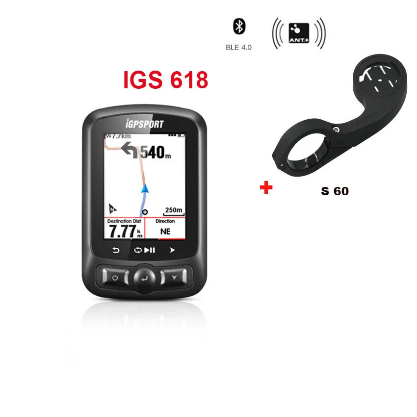 1 Igpsport 7 группы IGS618 ANT+ велосипед с Bluetooth компьютер Gps Bicicleta Беспроводной Bisiklet Аксесуар велосипедный спидометр датчик для мотоцикла - Цвет: 1