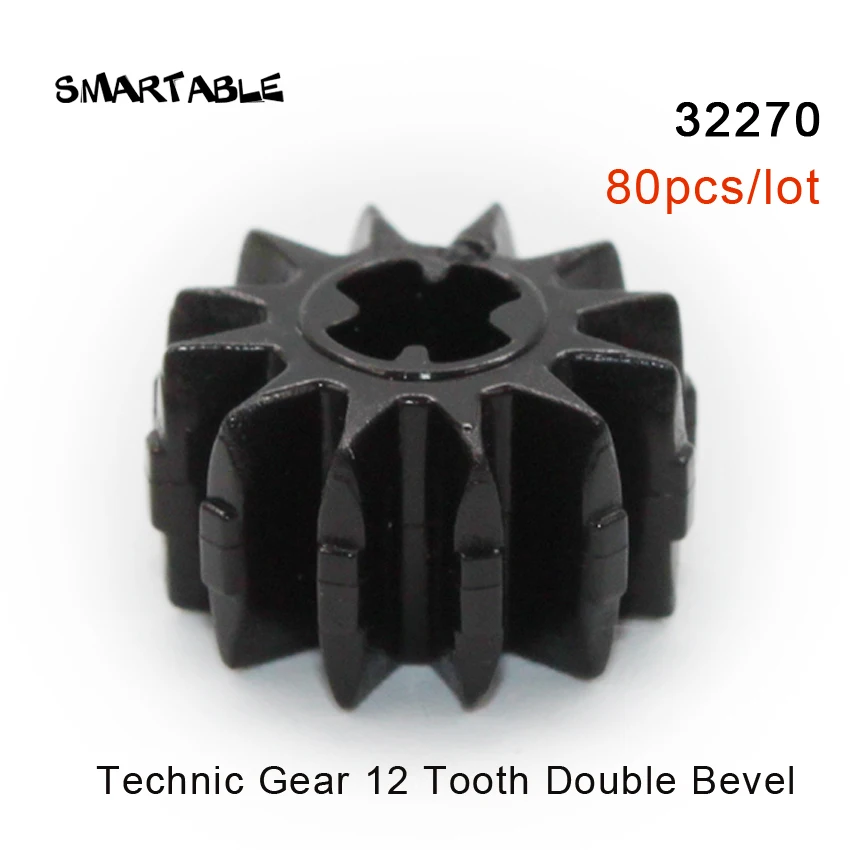 Smartable Technic Шестерни части строительный блок игрушки набор MOC модель для детей Совместимые все бренды 32498/62821/76244/87407/94925