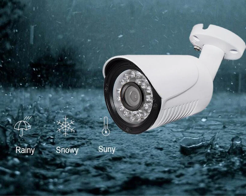 Металлический корпус HD CMOS цвет 1200TVL Встроенный ИК фильтр 24 светодио дный LED Nightvision