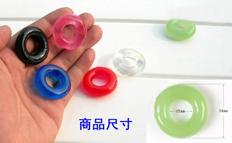 Кольцо для пениса 5 шт. в сумке Силиконовое кольцо с задержкой времени мужской