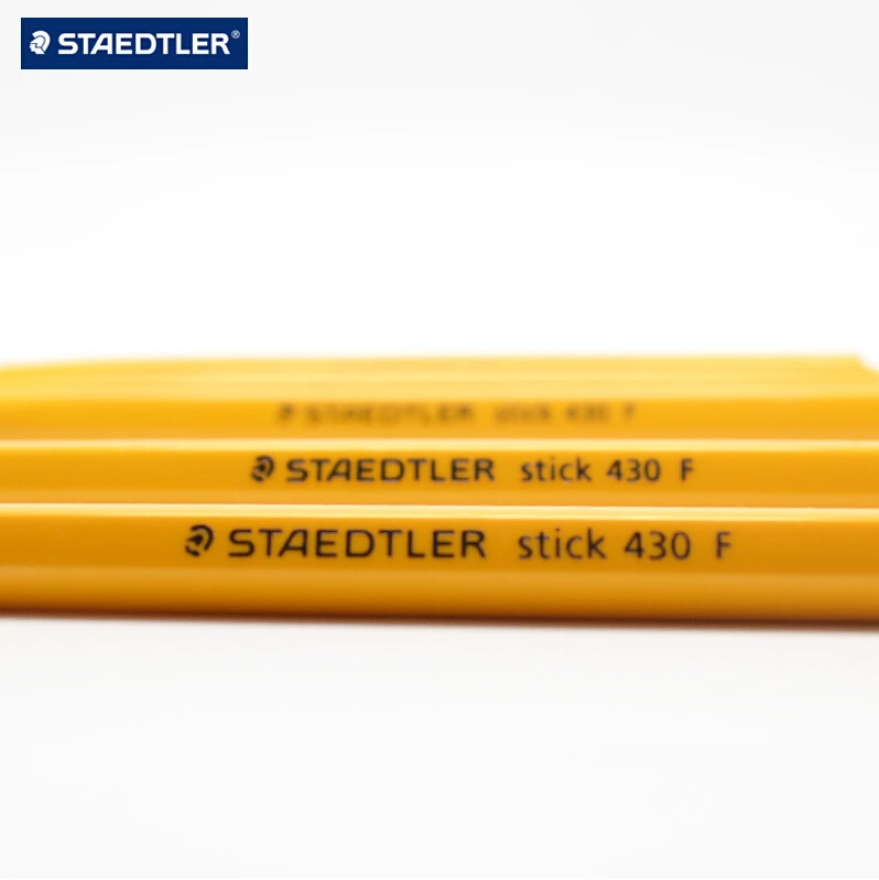 10 шт./лот stedtler stick 430F шариковая ручка 0 5 мм металлическая с пенпоинтом гладкая