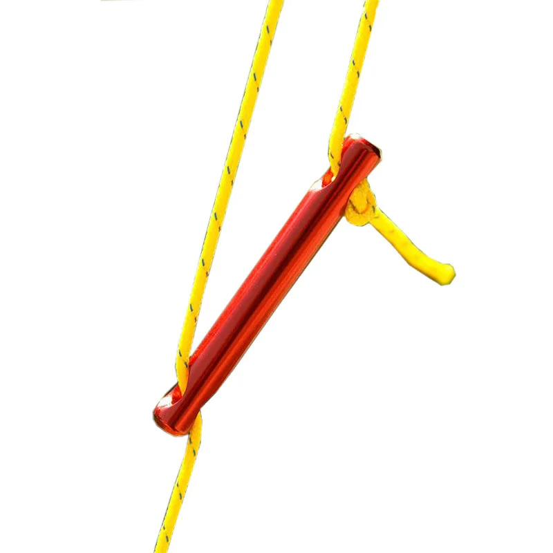 Tent awning rope accessories eyes adjustment aluminum rod buckle fixed medium | Outdoor Tools