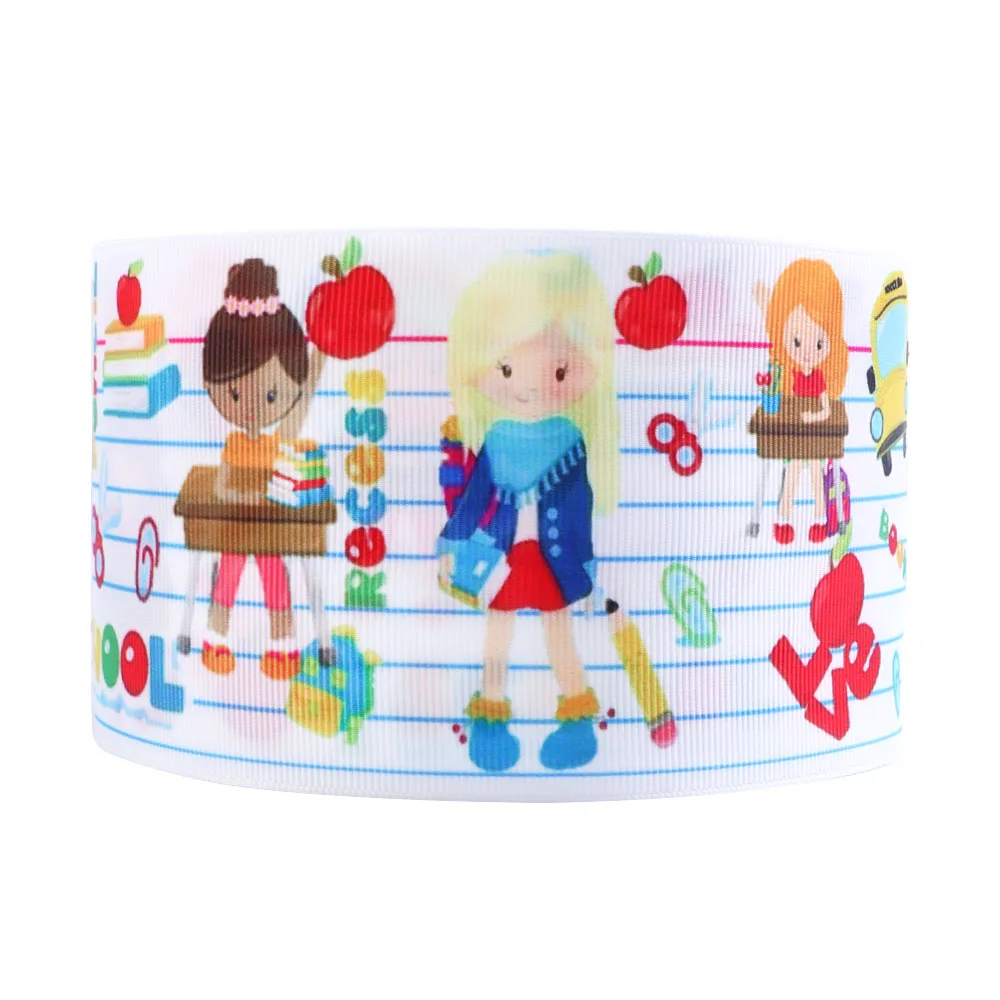Дэвид Энджи 3 '྇ мм назад в школу abc карандаш grosgrain лента 5 ярдов DIY материалы