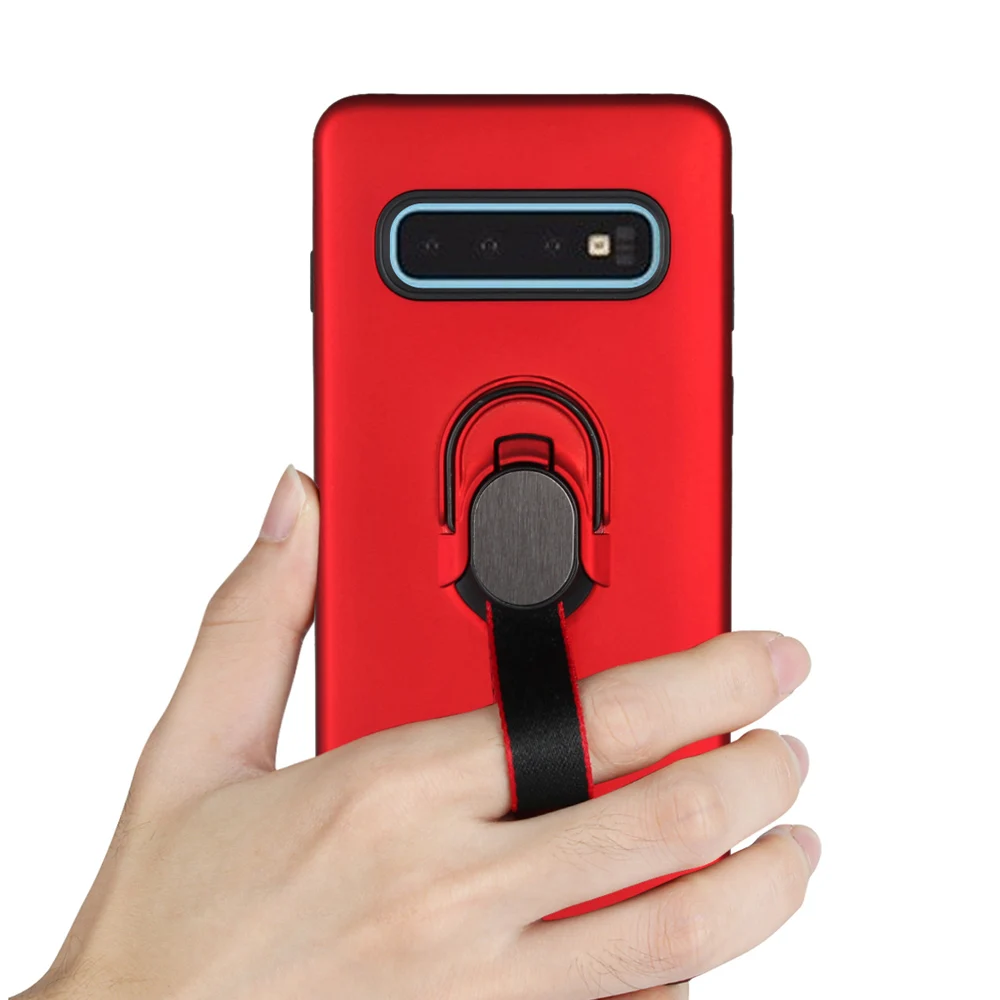 Многофункциональный держатель чехол для samsung Galaxy S10 S9 S8 плюс S7 край S10E Note 9 8 M10 M20 A7