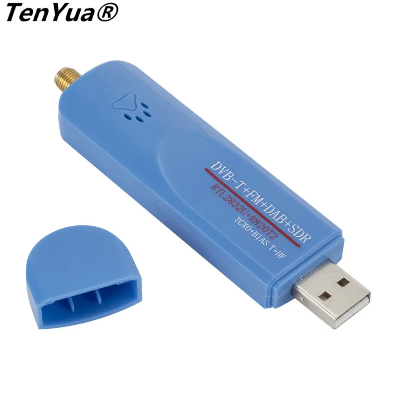 TenYua USB2.0 DAB FM DVB T RTL2832U R820T2 SDR RTL Dongle Придерживайтесь цифровой ТВ тюнер приемник с