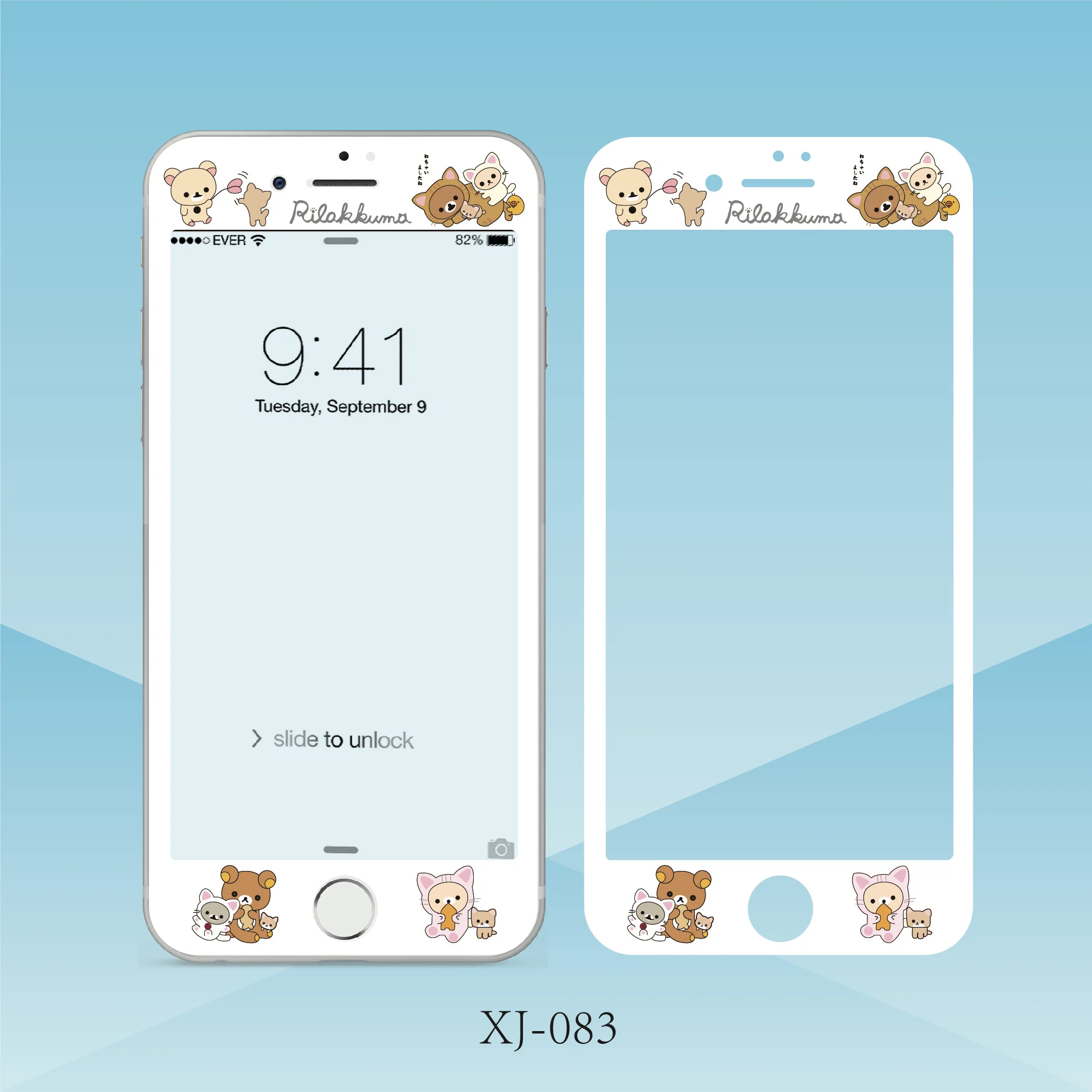 Защитное закаленное стекло с мультяшным рисунком для iPhone 6 6s Plus 7 8 plus защитная