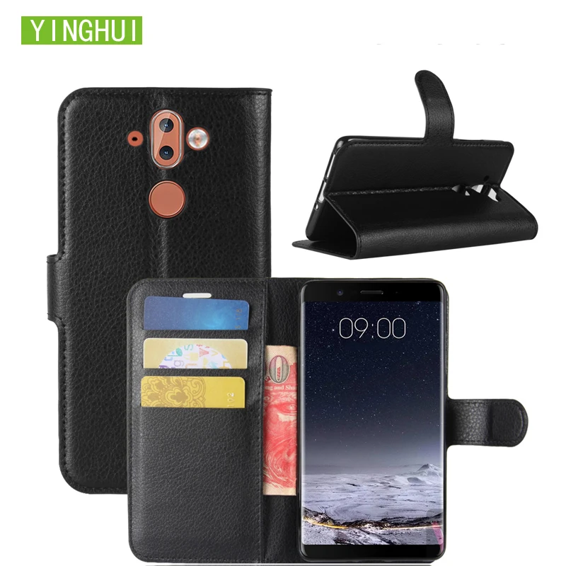 YINGHUI чехол из искусственной кожи Мягкий силиконовый для телефона Nokia 6 7 8 9
