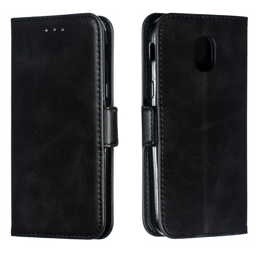 Чехол-книжка в стиле ретро для samsung Galaxy J3, J4, J6, J7, J8, J2,,, J4 Plus, J530, Магнитный чехол-бумажник с подставкой и отделением для карт, противоударный чехол