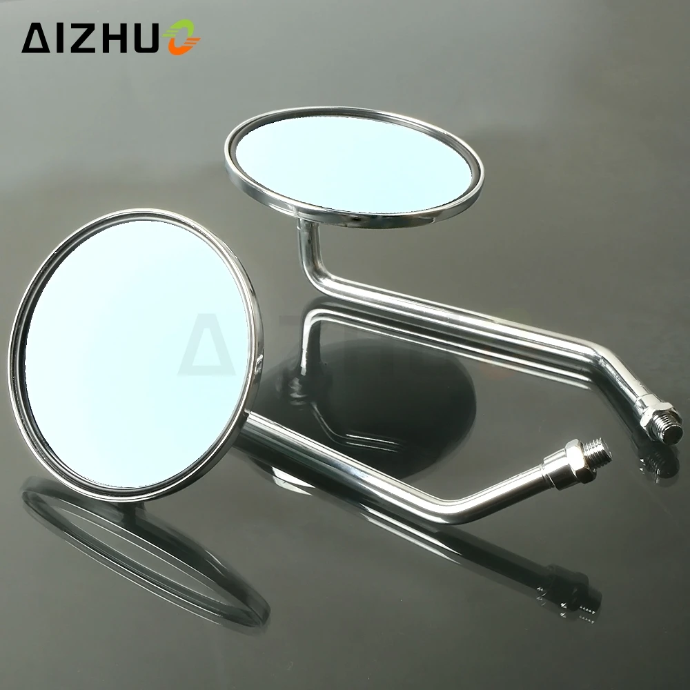 Боковые зеркала заднего вида для мотоцикла 8 мм 10 винт YAMAHA DT1E DT1MX DT2 DT2MX DT3 250 DT360