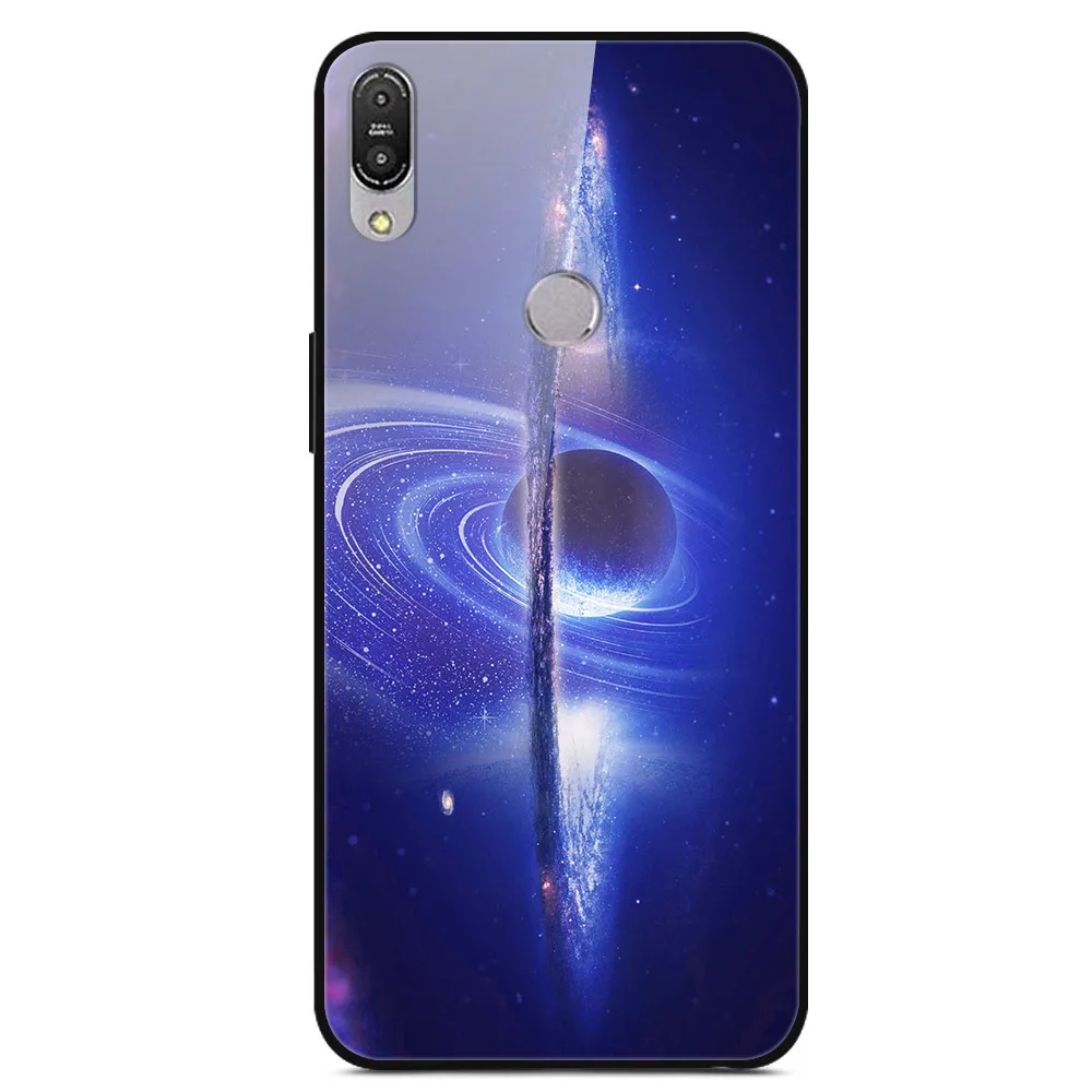 20 Для ASUS Zenfone Max Pro M1 ZB601KL ZB602KL чехол из закаленного стекла с изображением планеты космос, стеклянный чехол на заднюю панель Для Zenfone Max Pro M1 ZB602K - Цвет: 20