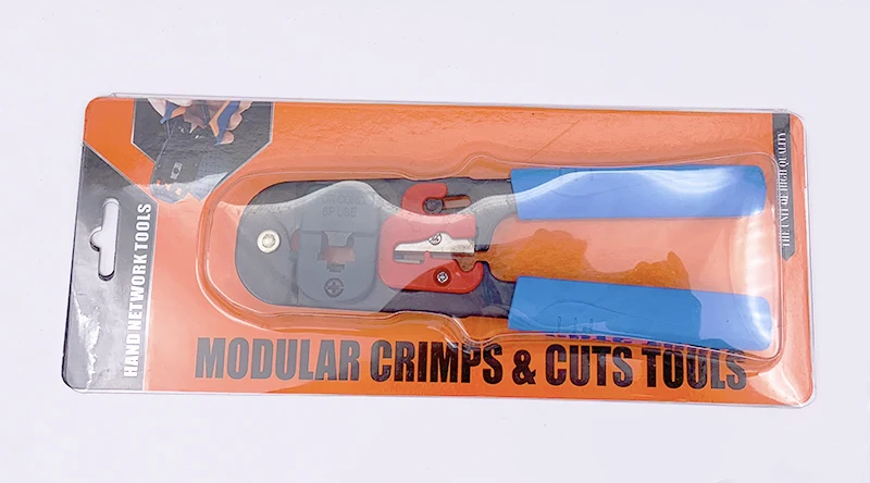 Модульный инструмент для обжима RJ11/RJ45 с кабелем зачистки|modular crimping tool|crimping toolcrimping