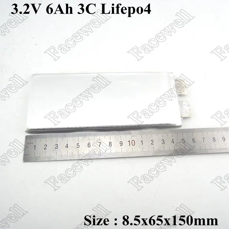 8 шт. литий железо фосфатные аккумуляторы 3 2 в 6 а/ч 20 а 6000 ма/ч|battery 3.2v|battery abattery 6000mah |