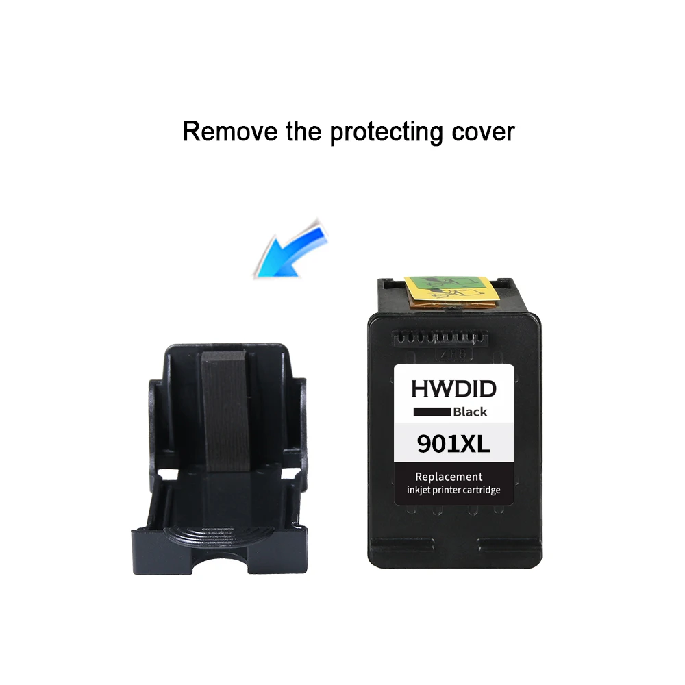 HWDID Восстановленный 901 XL Черный чернильный картридж для HP Officejet 4500 J4500 J4525 J4540 J4550 J4580
