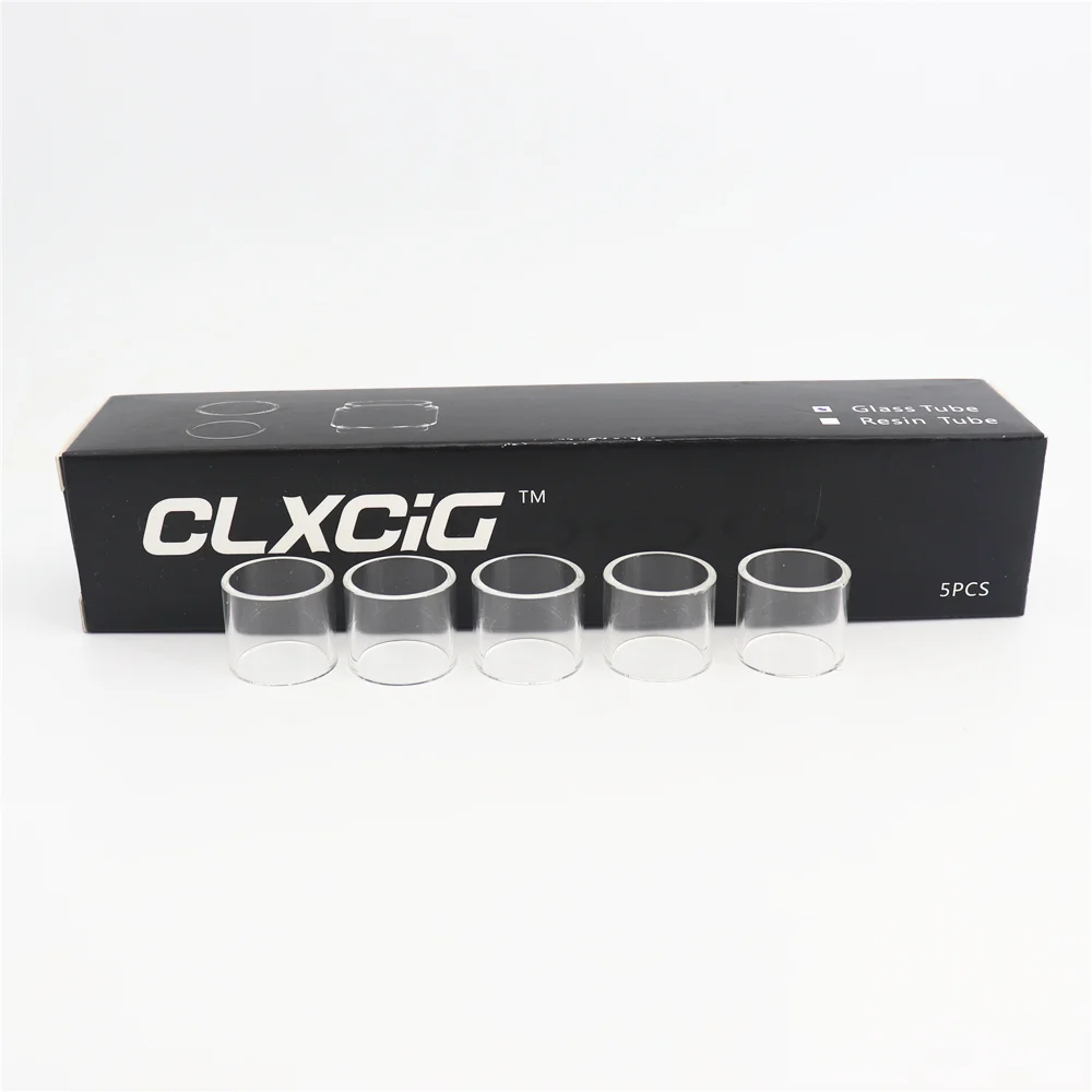 

Yuhetec 5 шт. стеклянная трубка прозрачная подходит для Joyetech Exceed D19 RTA Сменные стеклянные трубки