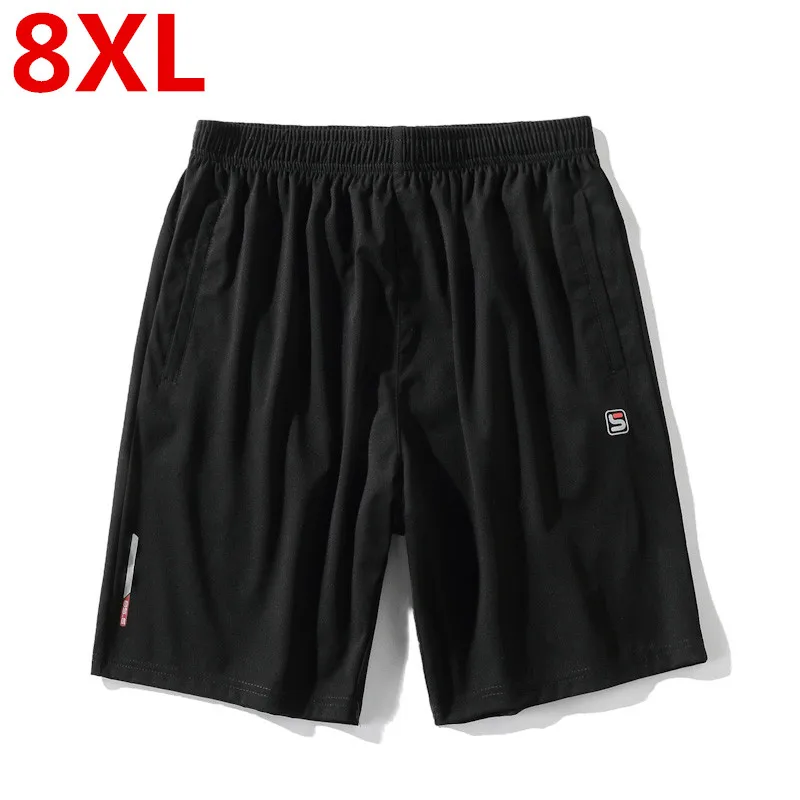 Большие размеры 8XL 6XL 5XL летние Шорты Для мужчин воздухопроницаемые пляжные шорты мужские шорты удобные спортивные Для мужчин s шорты для бодибилдинга