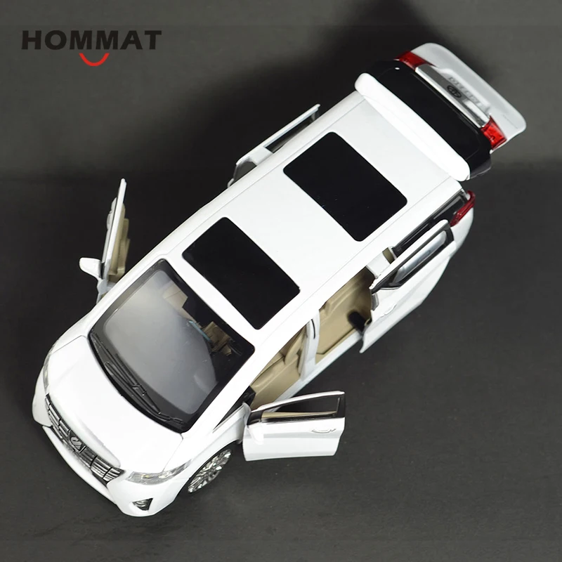 HOMMAT моделирование 1:24 Toyota Alphard MPV литье под давлением игрушечный автомобиль модель