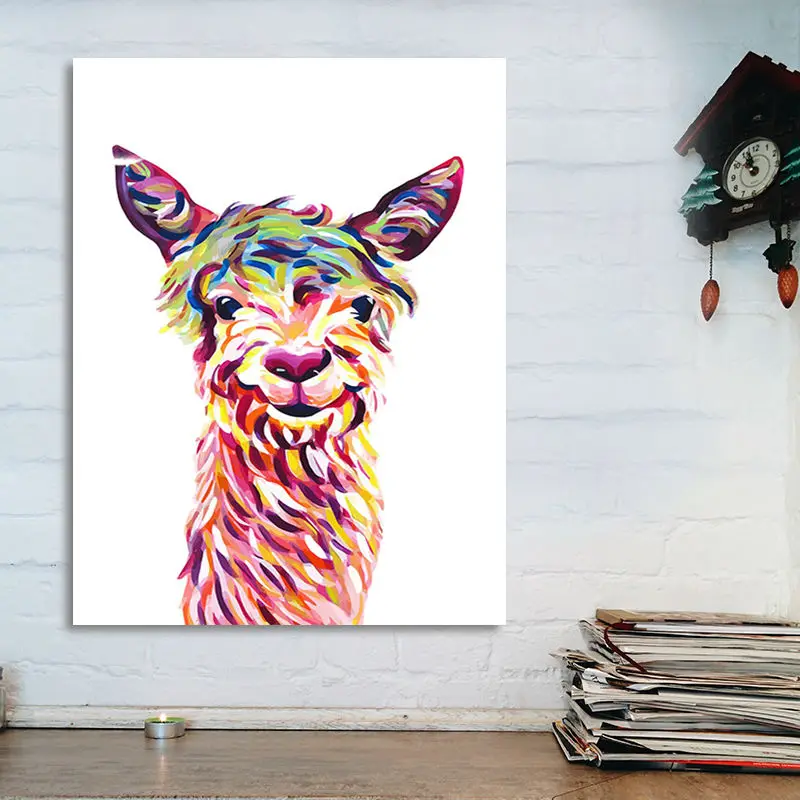 Цифровая краска по номерам Альпака модульная живопись diy масляная Раскраска