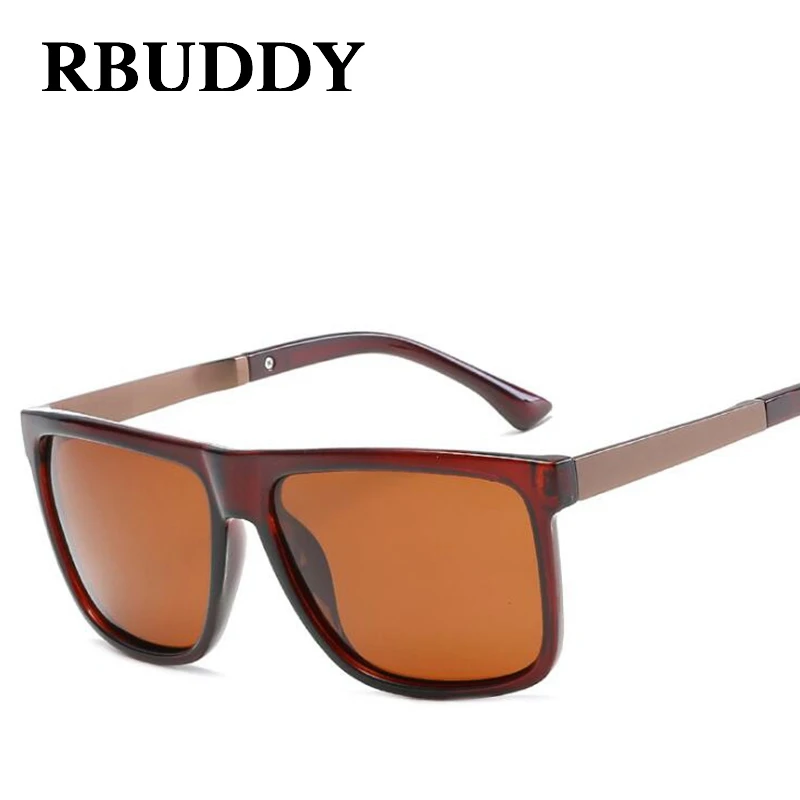 Квадратные Солнцезащитные очки RBUDDY мужские поляризованные солнцезащитные для