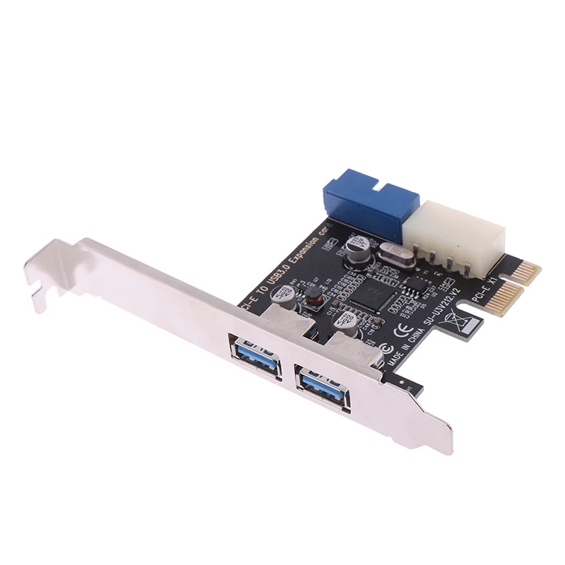 

1 шт., PCI express USB 3,0, 2 порта, передняя панель с адаптером для карты управления, 4 контакта и 20 контактов, высокое качество