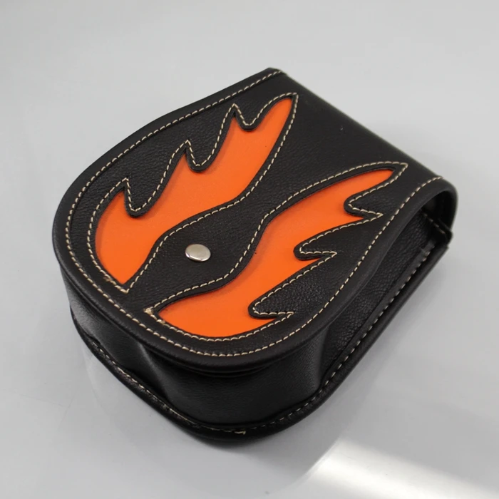 Универсальная сумка на седло для мотоцикла из искусственной кожи вместительная